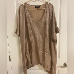*LIKE NEW* Isabel Toledo/Lane Bryant Shimmery Tunic - Size 26/28